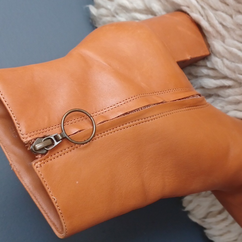 Able Leather Booties - image 7